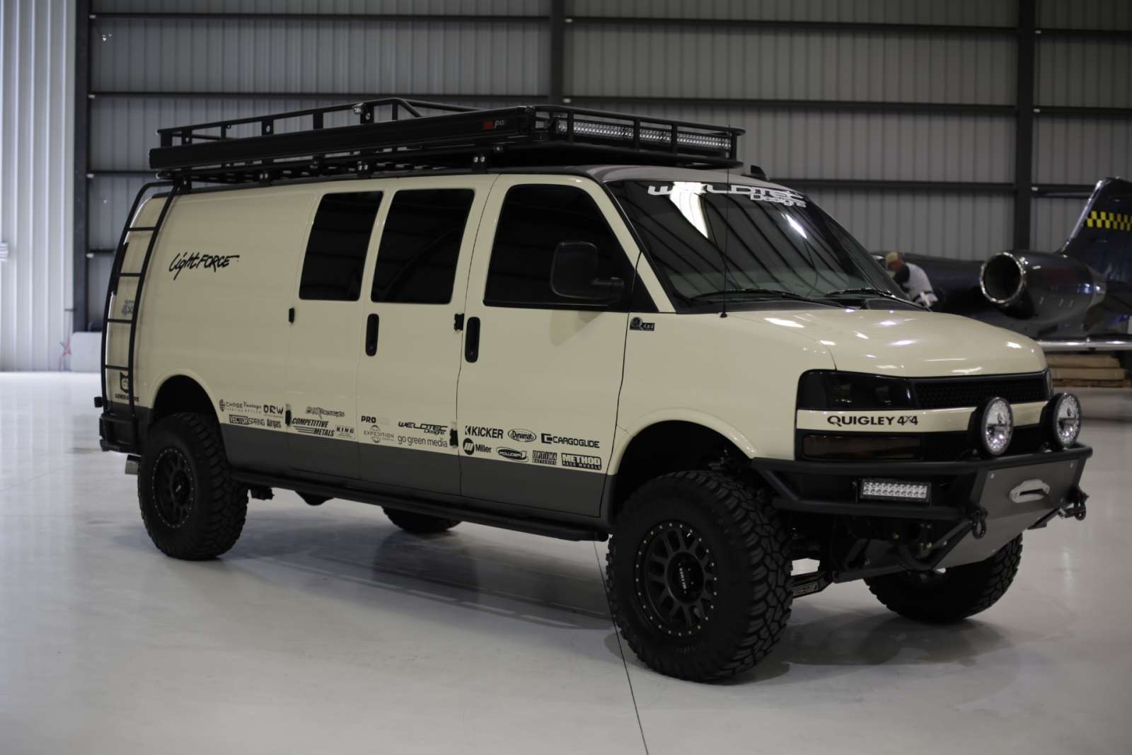 Chevrolet sema 4x4 van build