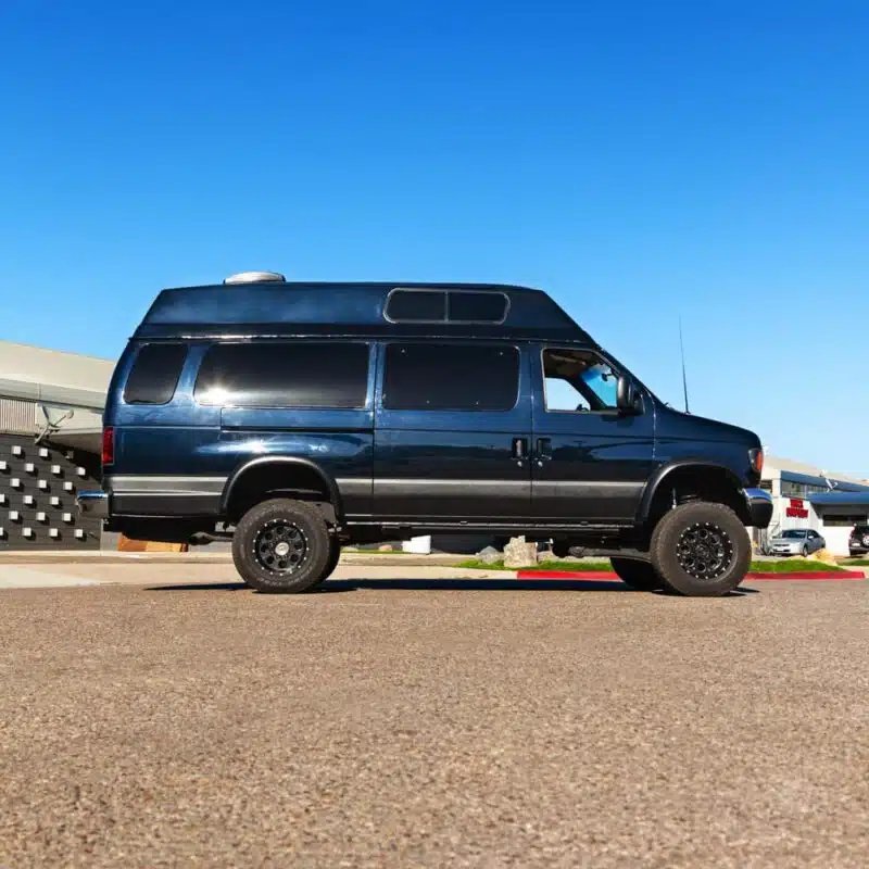 Black_Ford_Econoline_5_Inch_Baja_Grocery_Getter_Fox_Shocks_Complete_Performace_Package_09302022_025_LR_Ret_1000