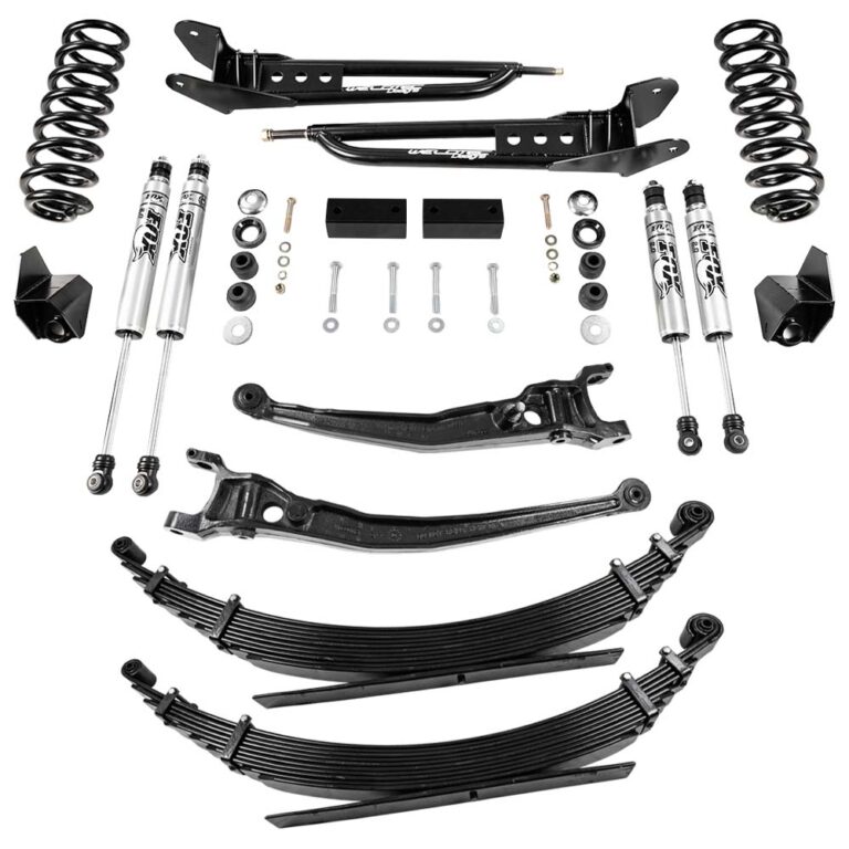 WTD Ford ESeries Class C RV 4‘’ Suspension Lift Kit Progressive Leaf