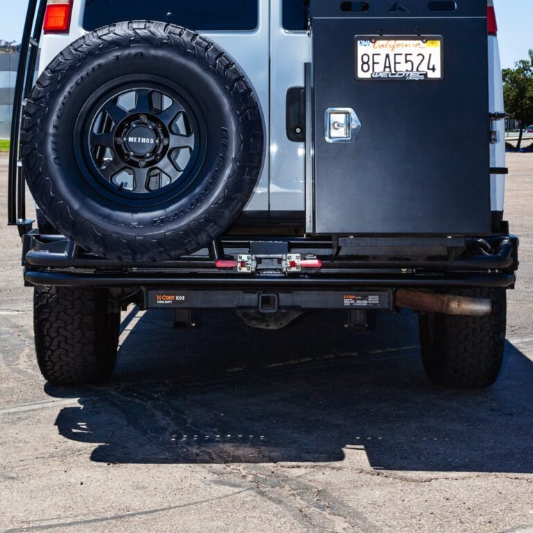 WTD Chevrolet Express STEALTH Dual Swing Rear Bumper WeldTec Designs