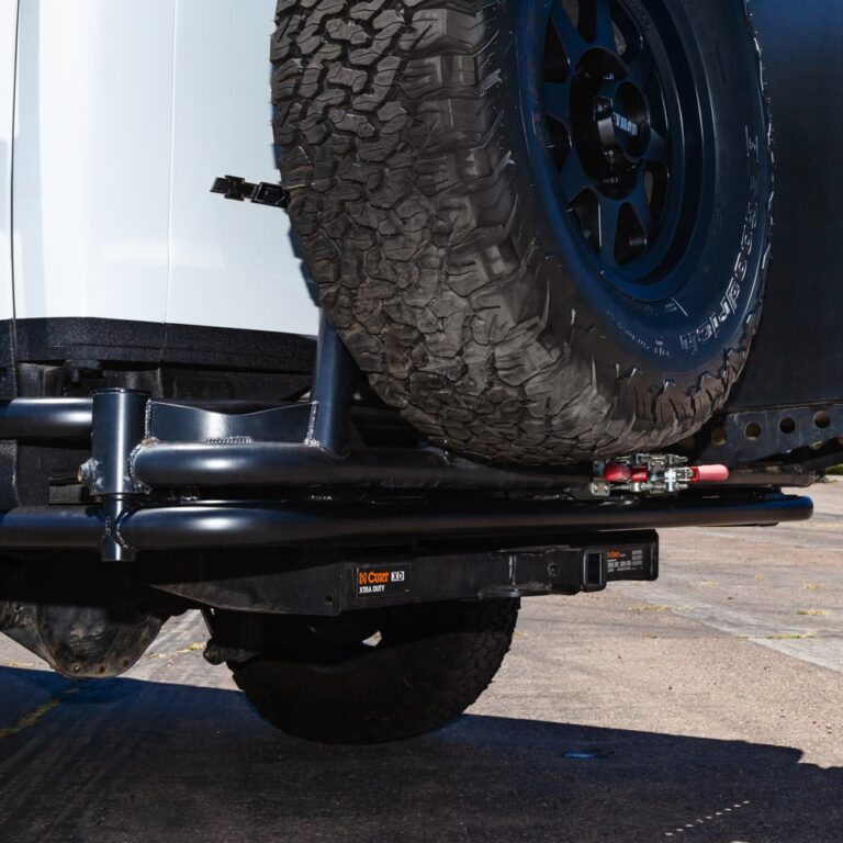 WTD Chevrolet Express STEALTH Dual Swing Rear Bumper WeldTec Designs