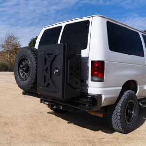 Rear Step Bumper Top Pad For Ford Econoline Van E-150 E-250 E-350 1992-2013 Black