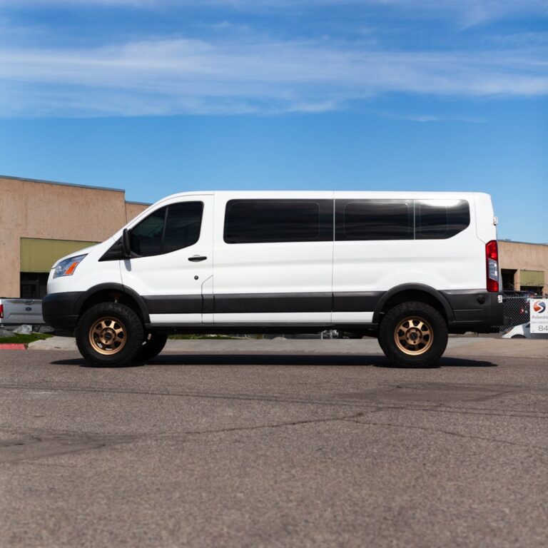 WTD Ford Transit 5″ 2WD Lift Kit “Trail Runner” WeldTec Designs