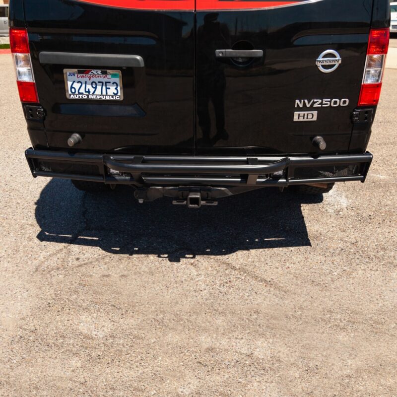 Black_Nissan_NV_2500_Rear_Prerunner_Bumper_034_LR_Ret_1000