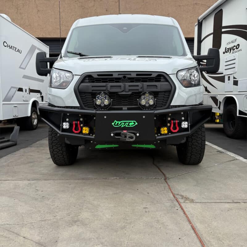 WTD – Ford Transit Tube Winch Bumper