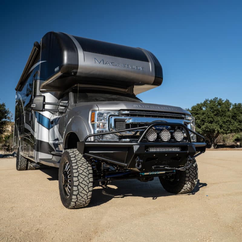 WTD-Ford F-Series Tube Winch Bumper