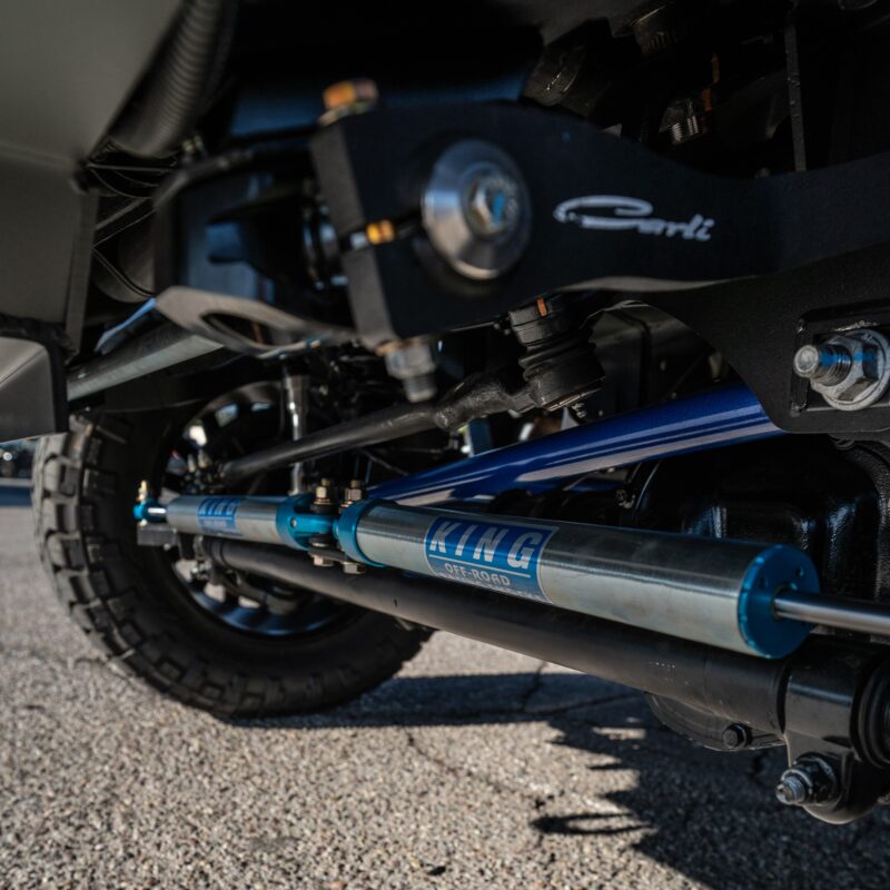 f600 rv dual shock steering stabilizer