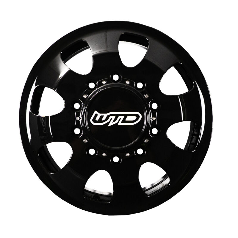 Ford F550/F600 20-inch forged aluminum black wheel for medium-duty trucks