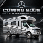Mercedes-Benz Sprinter Class B+ 2WD RV suspension packages from WeldTec Designs