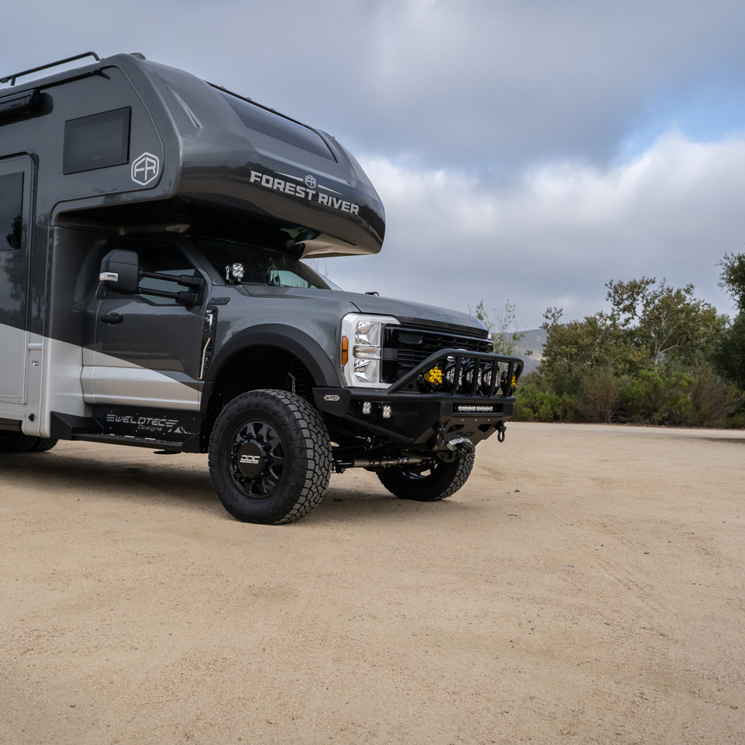 WTD – Ford F-550/600 Super C RV 5" Suspension Kit Fox 2.5 Shocks "RECON-XL" - Image 3
