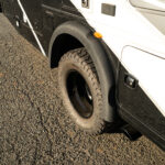 Ford F-550 F-600 Thor Omni Magnitude rear fiberglass fender flares for larger tires